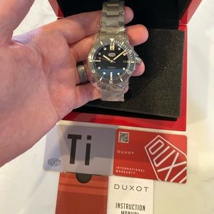 NEW - DUXOT Forza Men’s Luxury Watch Black